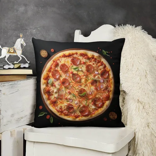 Miniatura 11 de Pots and Pans, Kitchen Clock and Cooking Art Velvet Square Decorative Throw Pillow Covers 12 "x12 Throw Pillow Covers for Outdoor Home Decor