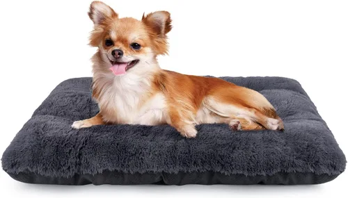 Miniatura 8 de JOEJOY Almohadilla grande para cama para perro, cama de lujo lavable para perros, almohadilla suave antideslizante para perros extragrandes, Beige
