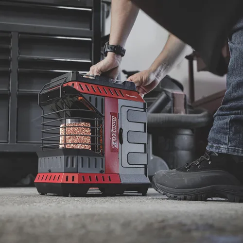 Miniatura 3 de Mr. Heater MH11BFLEX Buddy Flex Heater, rojo