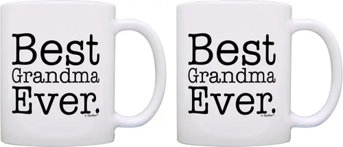 Miniatura 17 de Taza de café o té, regalo ideal para el día del padre, madre, abuela o abuelo , Blanco 11oz Grandma & Grandpa