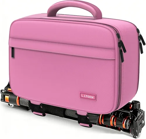Miniatura 10 de Bolsa para cámara LTGEM compatible con cámaras DSLR Canon/Sony/Nikon, bolsa de bandolera para cámara con apertura de doble lado para viajes