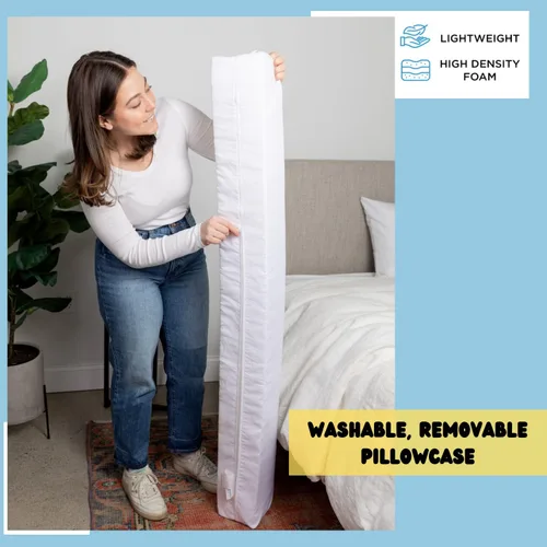 Miniatura 3 de SnugStop La Cuña Original para Cama Relleno de Espacios Entre tu Cabecero y Colchón Cuña de Almohada Triangular Relleno de Espacios