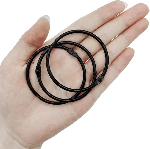 Miniatura 7 de Anillos de ganchos para cortina de ducha, 12 ganchos de ducha de metal inoxidables para cortina de ducha, anillos de ducha redondos para cortina