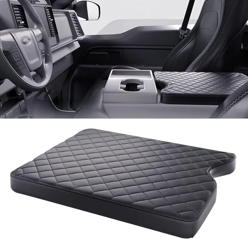 Miniatura 9 de Funda de reposabrazos para consola central para Ford F150 2015-2024 2025, para F250 F350 F450 F550 2017-2024 2025 con asiento de salto 40/20/40