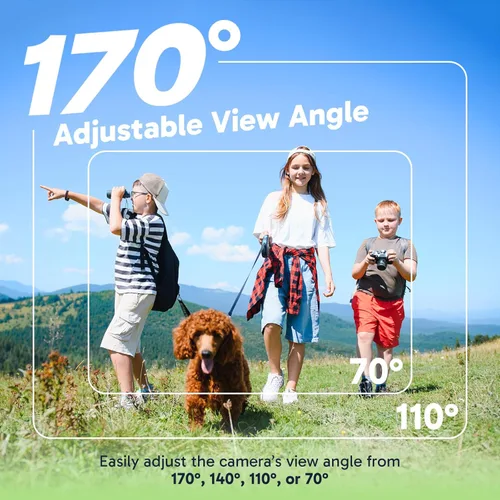 Miniatura 5 de AKASO Brave 4 Cámara de acción 4K 30fps con tarjeta MicroSDXC de 128 GB 20MP Ultra HD 131FT Cámara submarina impermeable EIS WiFi Control remoto 5X