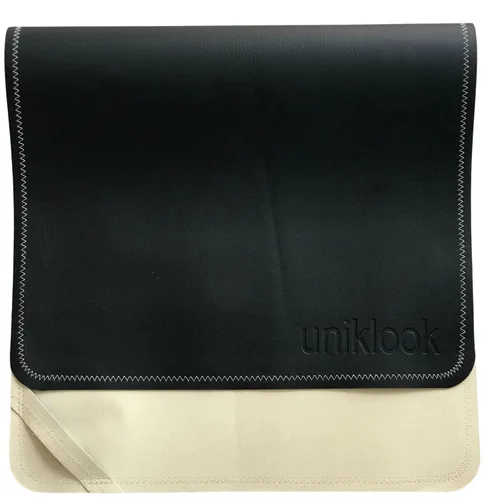 Miniatura 14 de UNIKLOOK Cambiador portátil de cuero - Cuero vegano - Cambiador de bebé de viaje - Estación de cambio de pañales portátil multiusos impermeable 14 x