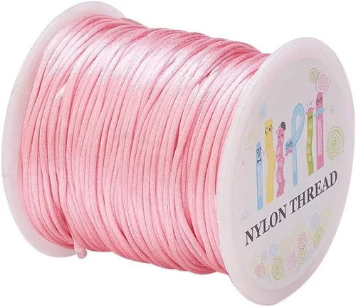 Miniatura 15 de Elecrelive - Cuerda de nailon de 200 yardas para pulseras, 200 yardas, cuerda de nailon para pulseras, 20 colores para collar, pulsera, joyería