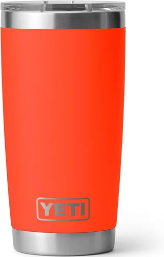 Miniatura 51 de YETI Rambler - Vaso de acero inoxidable con aislamiento al vacío de 20 onzas con tapa MagSlider Todo acero inoxidable