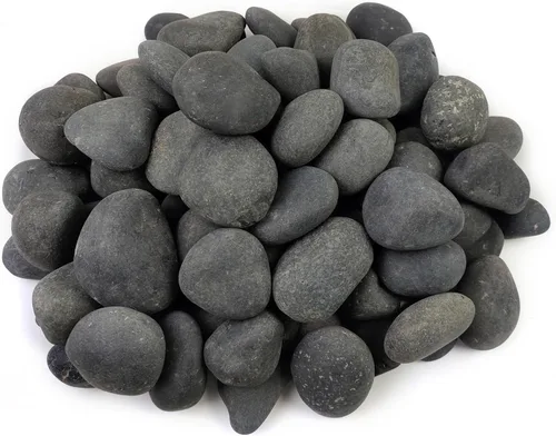 Miniatura 11 de FANTIAN Rocas grandes de río de 20 libras para paisajismo al aire libre, guijarros decorativos de 3 a 4 pulgadas para paisajismo, jardín, patio