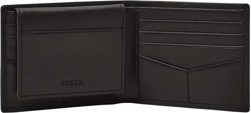 Miniatura 11 de Fossil Derrick - Cartera de piel con bloqueo RFID y funda extraíble para tarjetas