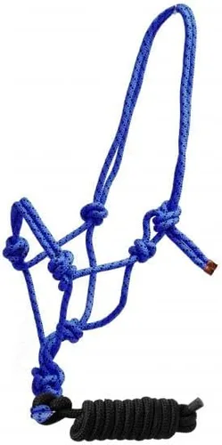 Miniatura 3 de Cuerda trenzada de nailon vaquero con nudo halter con correa extraíble de 7 1/2 pies Lima