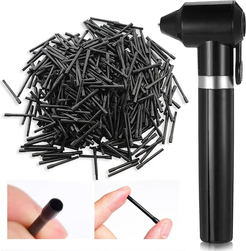 Mezclador de tinta mezclador de pigmentos, máquina agitadora de tinta NAQASE Machine con 100 varillas mezcladoras de tinta, color negro