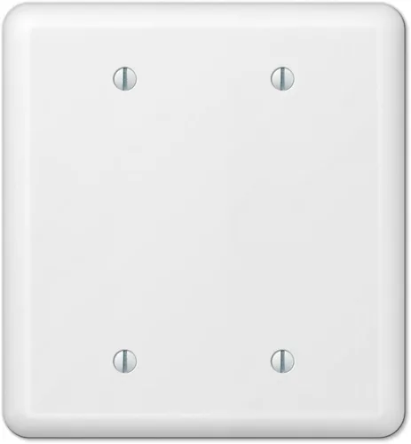 Miniatura 4 de Amerelle 935DBK Devon - Placa de pared, 1 dúplex, color negro