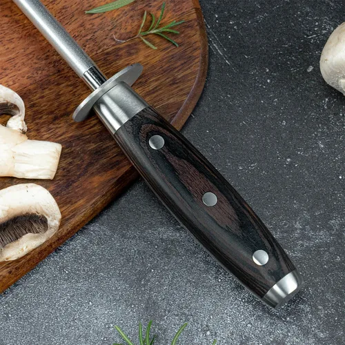 Miniatura 6 de SENKEN - Cuchillo profesional de acero para afilar, increíblemente fuerte, para afilar y afilar cuchillos de hasta 63 HRC, incluyendo todos