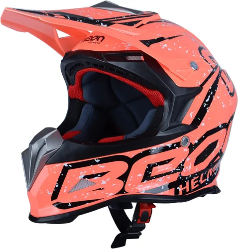 Miniatura 7 de BEON Adult Dirt Bike Helmets Motocross ATV Dirtbike BMX MX Offroad Full Face Motorcycle Helmet, DOT Certified Model B602