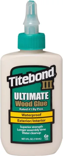 Miniatura 10 de Titebond Franklin International 1414 Titebond-3 Ultimate pegamento para madera, 16 onzas