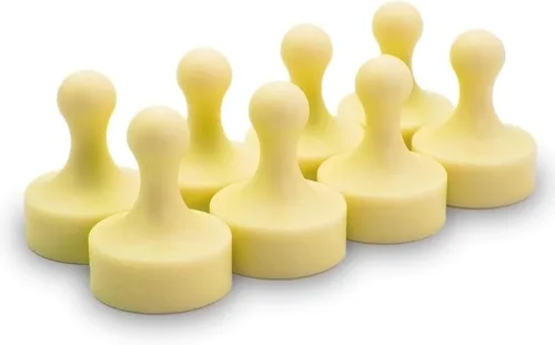 Miniatura 32 de GLASSBOARD STUDIO Potentes imanes de neodimio, en forma de peón, fuerte imán para nevera/refrigerador y pizarra blanca, ideal para oficina, cocina