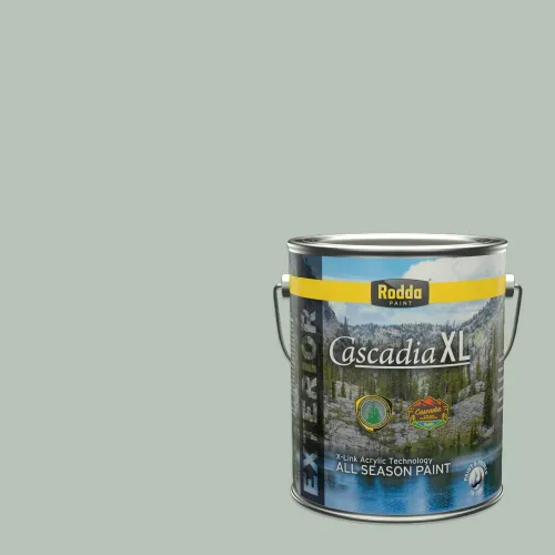Miniatura 154 de Rodda Paint CASCADIA XL - Pintura satinada exterior e imprimación en uno, cuarto de galón, banderín para bebé