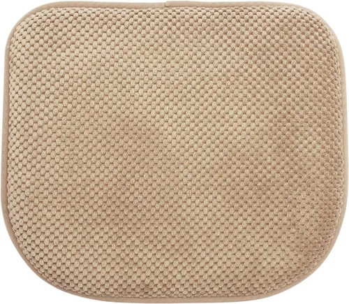 Miniatura 10 de Cojines de asiento de espuma marrón para sillas de cocina, almohadillas para sillas de comedor, paquete de 6 cojines antideslizantes para asientos