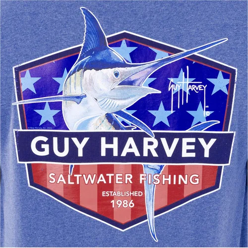 Miniatura 67 de Guy Harvey Camiseta de manga corta Threadcycled para hombre