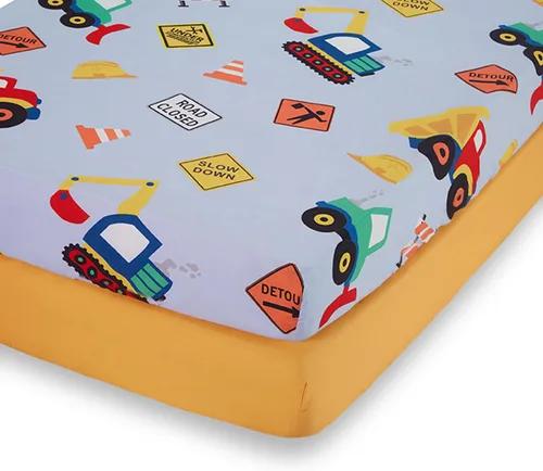 Miniatura 19 de EVERYDAY KIDS Juego de 2 sábanas bajeras ajustadas para cuna de niño, 100% microfibra suave y transpirable, sábana para bebé, se adapta al colchón