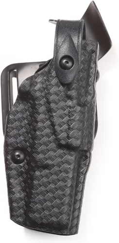 Miniatura 11 de Safariland 6360 ALS/SLS Mid-Ride Duty Rated Level III Retention Holster STX negro brillante.