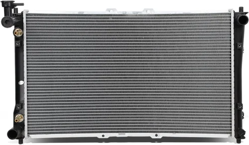 Miniatura 10 de DNA Motoring OEM-RA-2392 Radiador de enfriamiento de aluminio de 1 fila estilo OE compatible con 01-02 Kia Rio 1.5 AT, 25-1/2 pulgadas de ancho x