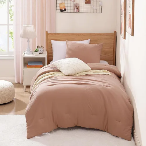 Miniatura 35 de WRENSONGE Juego de edredón individual/individual XL para niñas, niños y adolescentes, 1 edredón blanco y 1 funda decorativa de almohada