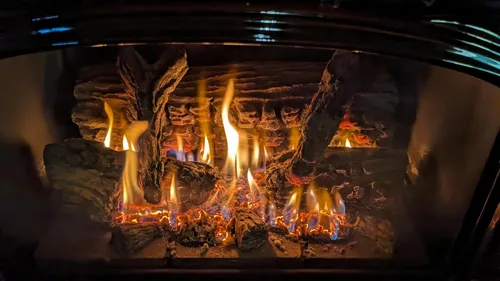 Miniatura 9 de Troncos de gas de lana de roca de resistencia a altas temperaturas, bolsa de 6 onzas