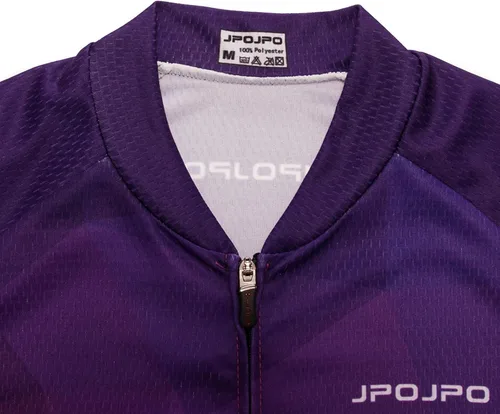 Miniatura 4 de Maillot de ciclismo para mujer manga corta y babero de verano acolchado