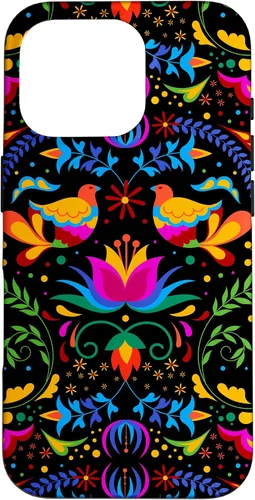 Miniatura 20 de Funda para iPhone 17 de Mexican Heritage Otomi Pride Love Peace Doves