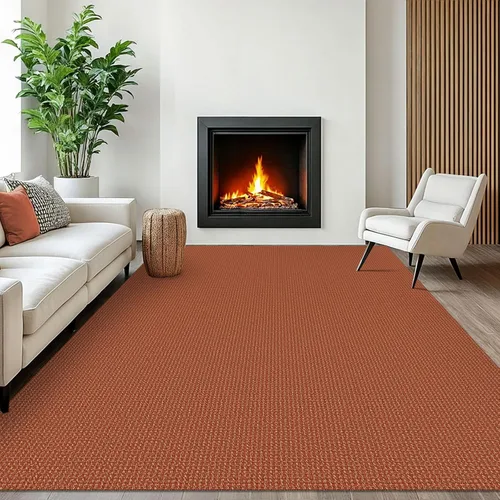 Miniatura 203 de EARTHALL Alfombra de pasillo 3x14 pies, alfombras lavables extra largas para pasillos, tejidas, antideslizante, alfombra trenzada para entrada