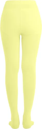Miniatura 4 de EMEM Apparel Medias con pies de microfibra opacas de color sólido para mujer
