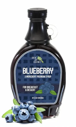 Miniatura 12 de Green Jay Gourmet Jarabe de Fresa – Jarabe de Desayuno Premium de 3 Ingredientes con Fresas Frescas, Azúcar de Caña y Jugo de Limón – Jarabe