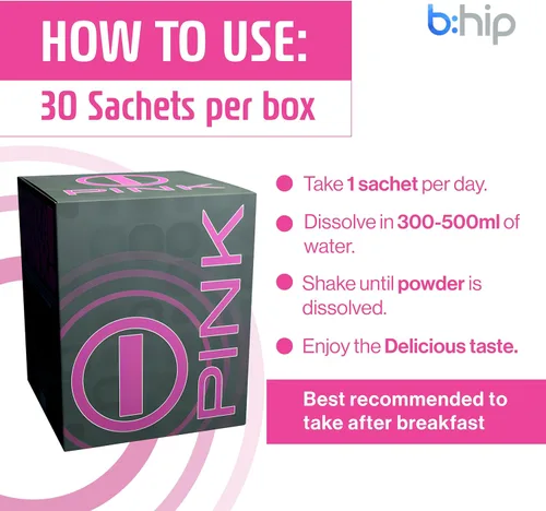 Miniatura 7 de bhip Pink for Women (Alive) - Mezcla pura para vitalidad, resistencia y claridad, paquetes de mezcla de bebida energética, ideal para mujeres