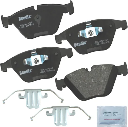 Miniatura 262 de Pastillas de freno delanteras cerámicas Bendix Priority1 CFC2302 para Hyundai Elantra 2021, Sonata 2022-2020, Kia K5 2023-2021