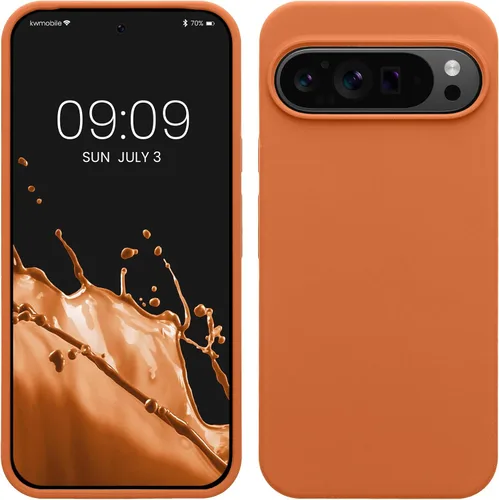 Miniatura 135 de kwmobile Funda Compatible con Google Pixel 6 Pro - Funda de Teléfono de Silicona TPU con Acabado Suave - Azul Caribe
