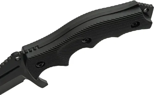 Miniatura 4 de Szco Supplies 8.5 "Negro Acabado Espiga Completa Hoja Fija Sierra Back Tracker Survivor Cuchillo Con Vaina