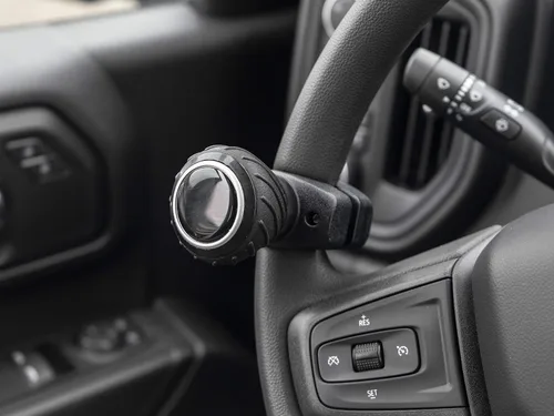 Miniatura 4 de Pomo giratorio de lujo para volante – Volante universal apto para coches, camiones, tractores, cortacéspedes, carretillas elevadoras, etc