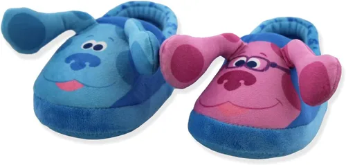 Miniatura 3 de Nickelodeon Blue's Clues & You - Pantuflas Aline de felpa para niños y niñas