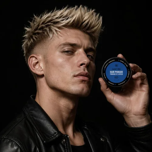 Miniatura 4 de Pomada vegana de sujeción media sin olor para hombres, verificada por EWG, a base de agua, totalmente natural, sin escamas para sostener todo el día