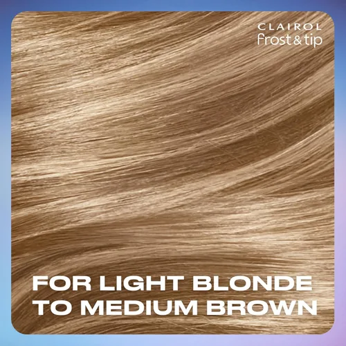 Miniatura 5 de Clairol Nice'n Easy Frost & Tip - Tinte para el cabello original, color rubio claro a castaño medio, paquete de 1 unidad