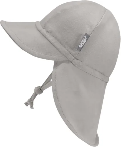 Miniatura 2 de JAN & JUL Gorro de bebé suave para el sol Sombrero de algodón con solapa para el cuello para pequeños