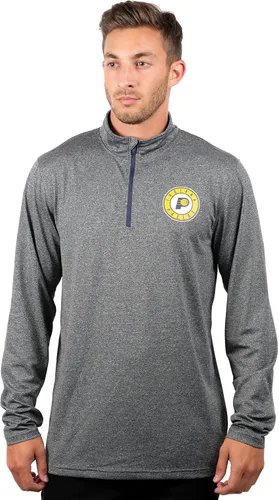 Miniatura 36 de Ultra Game Camiseta oficial de la NBA de manga larga con cremallera corta para hombre Color del