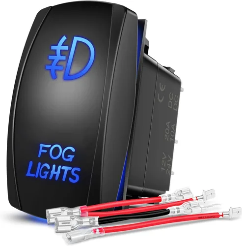 Miniatura 11 de Nilight Kit de arnés de cableado resistente de 16 AWG, conector de enchufe de enchufe de fusible de hoja de relé de interruptor basculante de 12 V 5