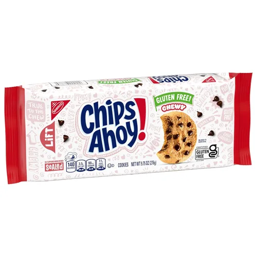 Miniatura 11 de CHIPS AHOY! Galletas masticables sin gluten con chispas de chocolate fudgy, 9.75 oz
