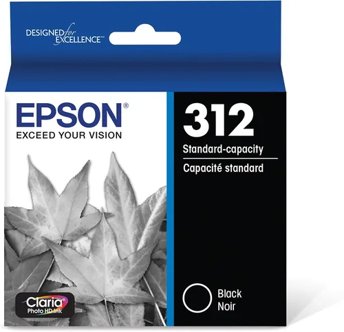 Miniatura 4 de Epson T314 Claria Photo HD - Tinta de alta capacidad (T314XL922-S) y T312 Claria Photo HD - Tinta de capacidad estándar negro fotográfico