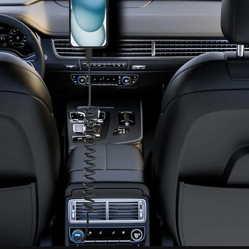 Miniatura 9 de [Certificado MFi de Apple] Cargador de automóvil para iPhone 17, encendedor de cigarrillos USB BARMASO 4.8A Cargador rápido USB-C Carplay
