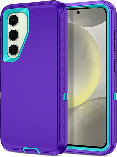 Miniatura 41 de I-HONVA para Samsung Galaxy S21 FE 5G, Funda Resistente a Golpes, Polvo y Caídas de 3 Capas, Protección Completa del Cuerpo