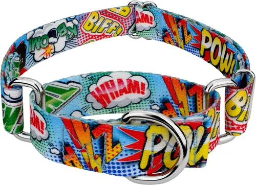 Miniatura 14 de Country Brook Petz - Collar de perro Martingale Space Aliens - Colección Geek Chic con diseños para cualquier mega fan (5/8 pulgadas, pequeño)